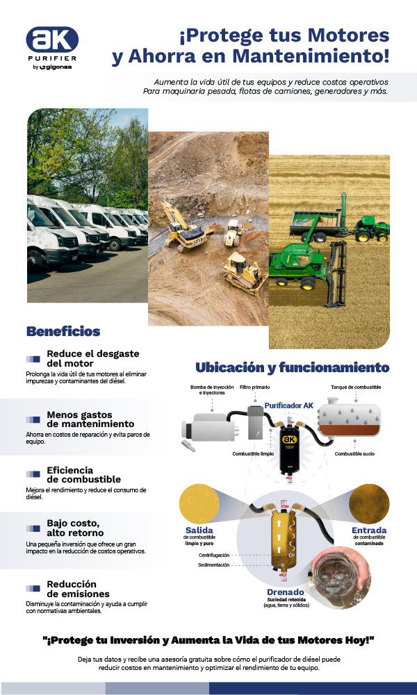 Flyer Purificador de Diesel